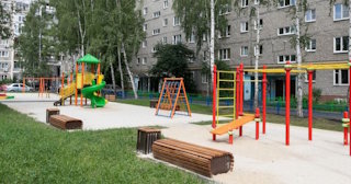 Благоустройство детской площадки во дворе от 1963 руб. в Горячем Ключе