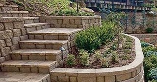 Установка подпорных стенок из блоков в Горячем Ключе от 3617 руб. - ТротуарнаяПлитка
